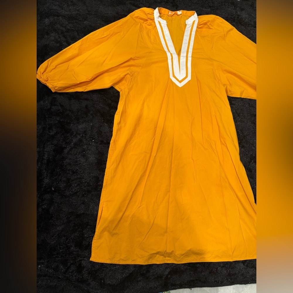 Tory Burch Vibrant Yellow Tunic Top - Picture 8 of 15
